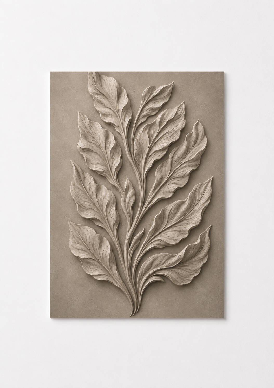 Neutral Botanical Relief