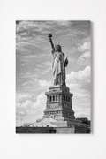 Statue of Liberty Wall Art Print – Black & White New York Photography - Viney Rees Prints