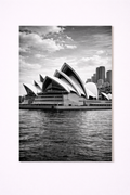Sydney Opera House Wall Art Print – Black & White Australia Architecture Photography - Viney Rees Prints