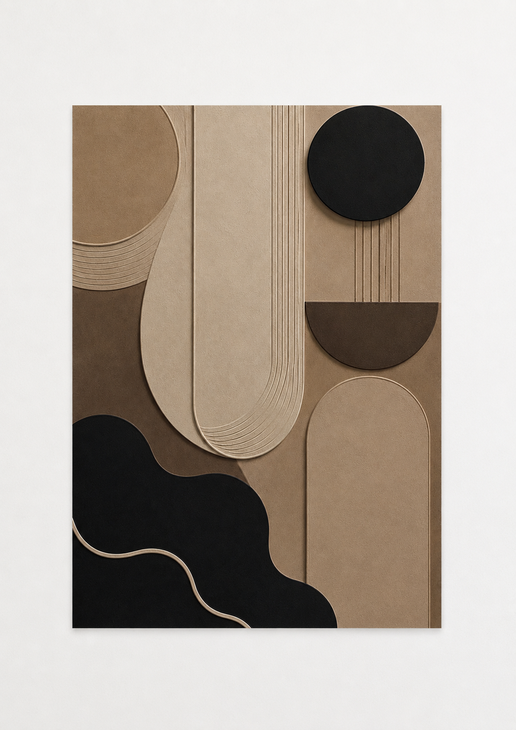Modern Relief Composition