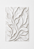 Ivory Botanical Relief