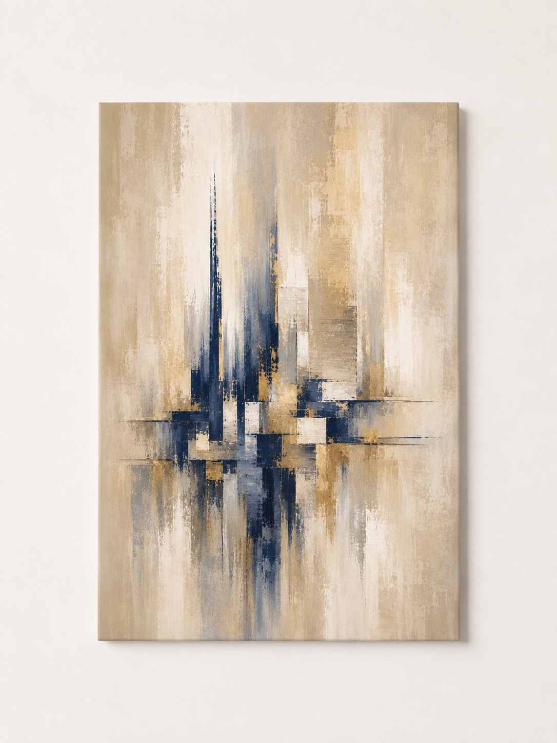 Soft Abstract Landscape Print – Sage & Terracotta Wall Art